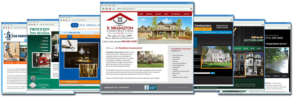 eContractor Sites